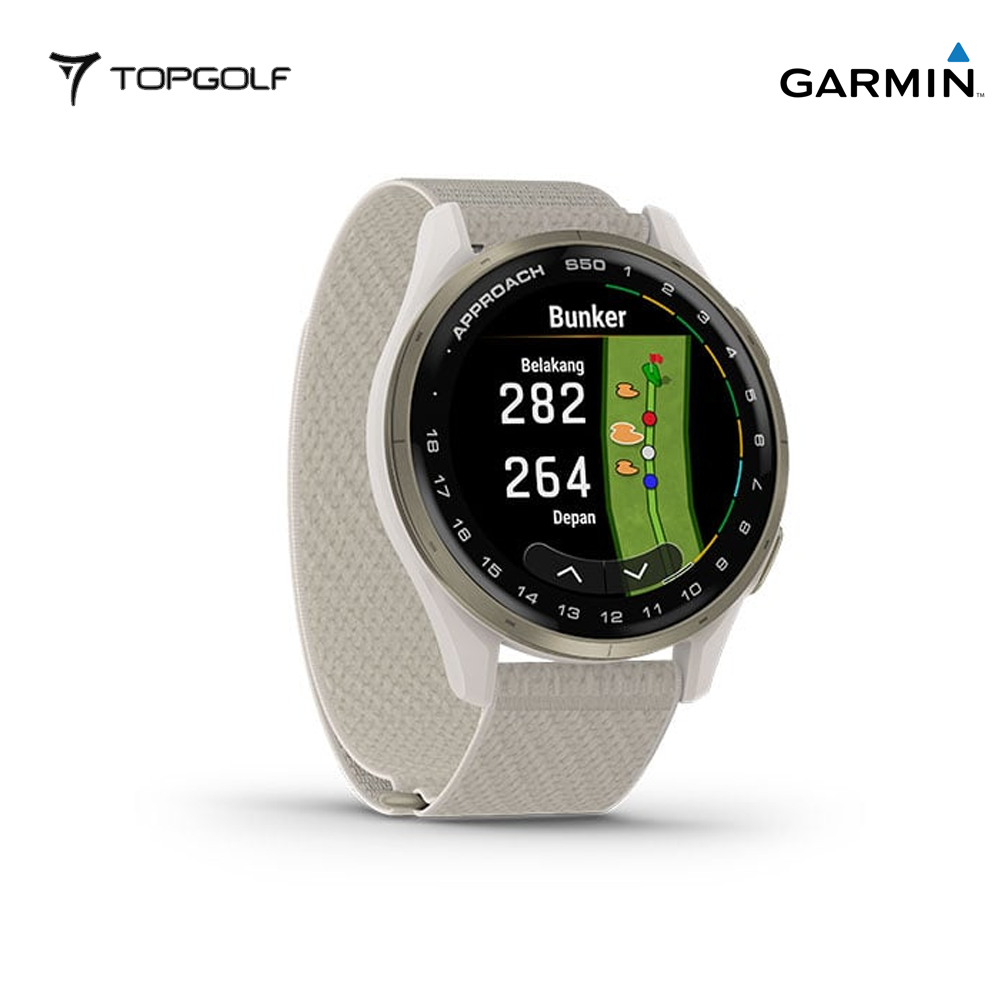 GARMIN Approach S50 43 mm – Smart Golf GPS Watch & Everyday Smartwatch
