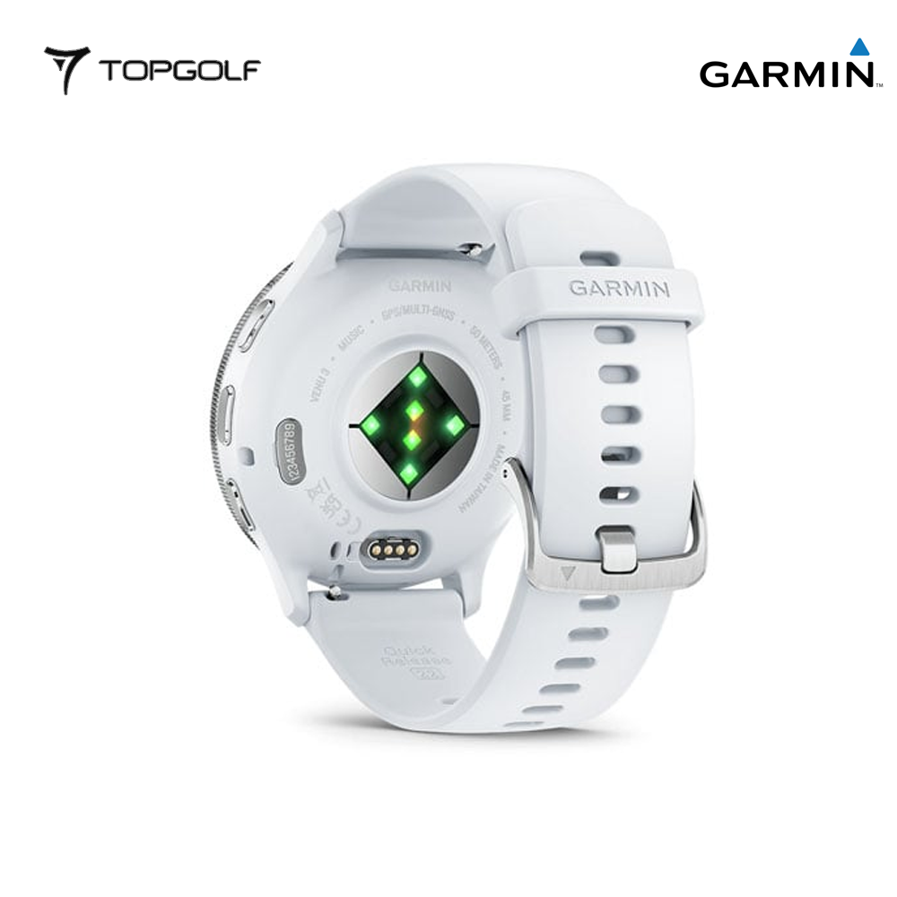 GARMIN Venu 3 Whitestone – Smartwatch GPS & Health Tracker Premium 45 mm