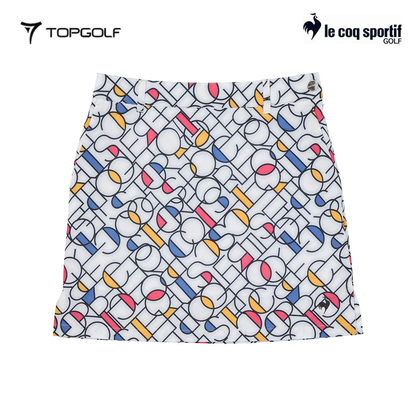 LE COQ WOMEN LG5SSK06L MONDRIAN PETITE WHITE