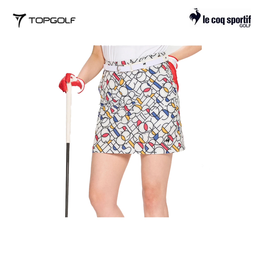 LE COQ WOMEN LG5SSK06L MONDRIAN PETITE WHITE