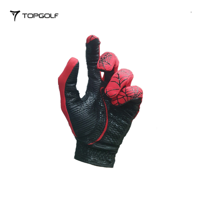 GLOVE COOL SPIDER BLACK/RED