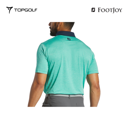 FOOTJOY POLO M 31389 EF HEATHER LISLE EMERALD