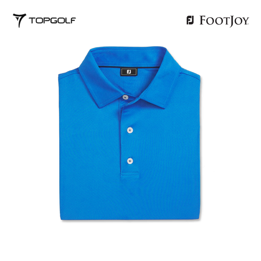 FOOTJOY POLO M 31490 EF TONAL DOT PRT LSL ROYAL