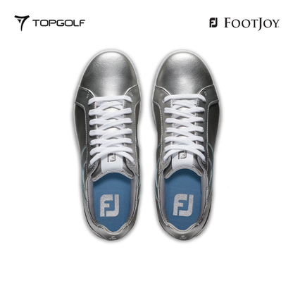 SHOES FOOTJOY 98184 DF FJ LINKS WOMEN SIL/SIL/WHT
