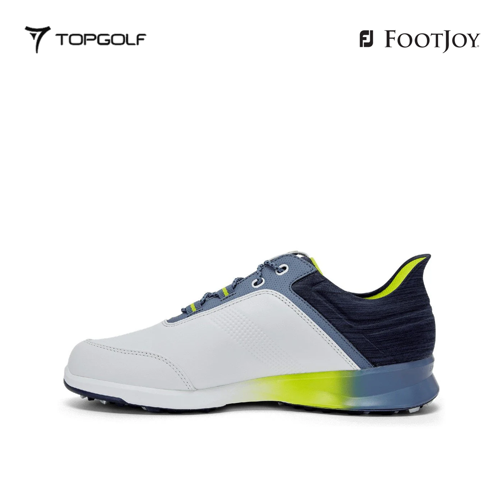 FOOTJOY SHOES DS FJ STRATOS SPKL 50080XW WHT/NVY/GRN