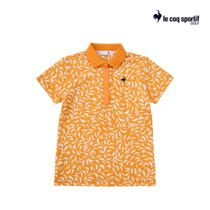 Le Coq Polo W Lg5Shs12L A-Line Rooster Short Sleeve Or00 25Ss