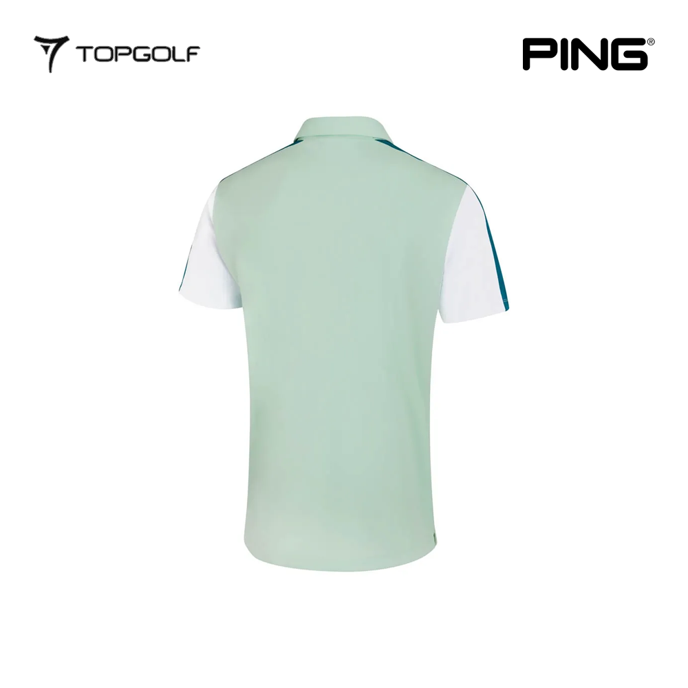 PING POLO SHIRT KELLY MISTY GREEN MULTI