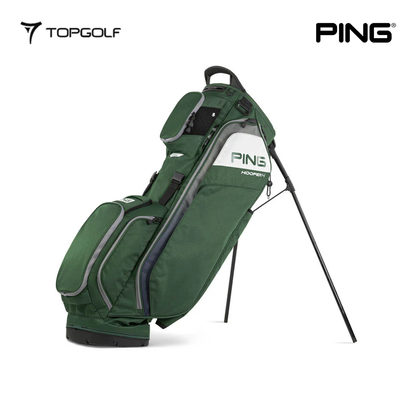 PING STAND BAG HOOFER 14 231 DARK GREEN/GREY