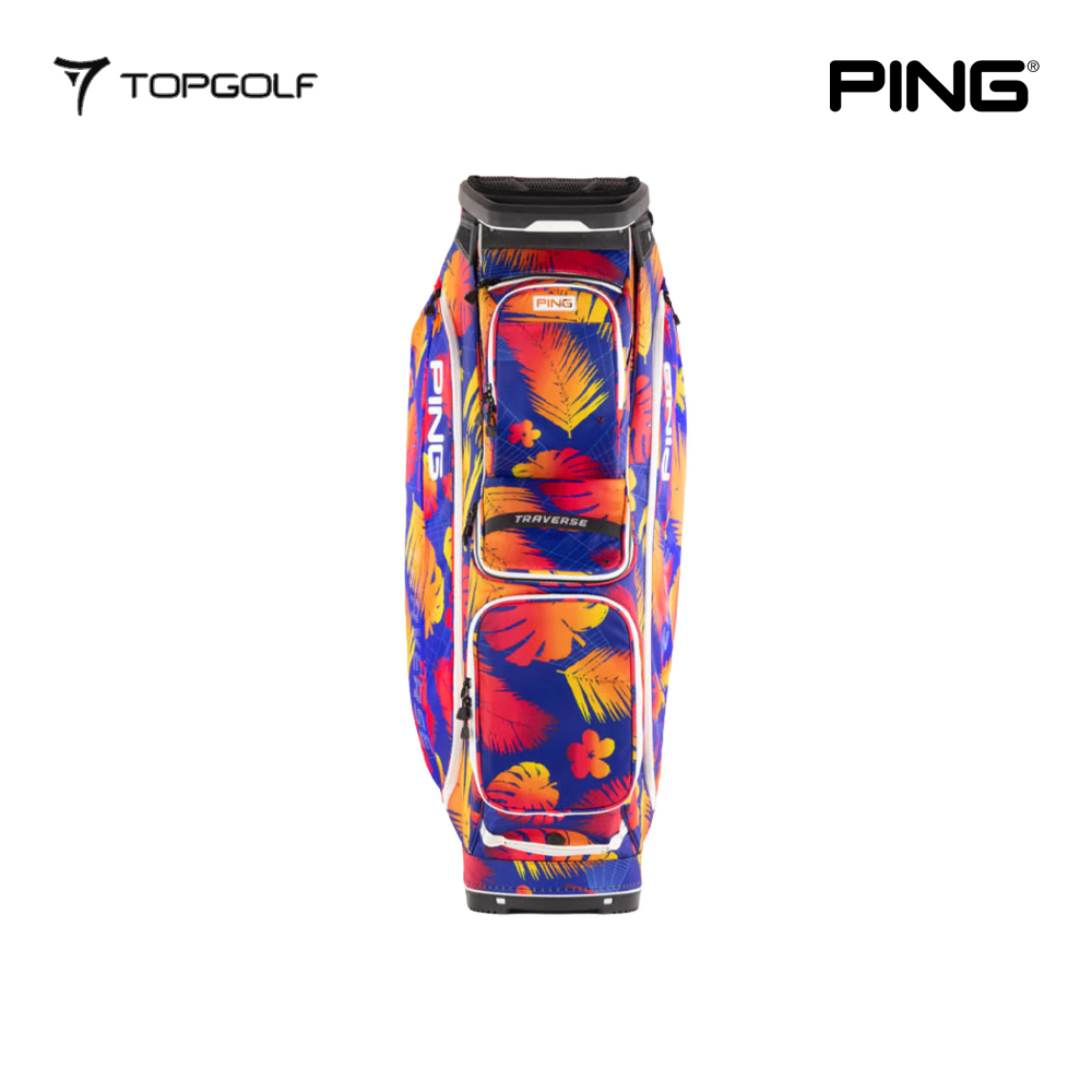 PING CADDIE BAG TRAVERSE 244 26 ELECTRIC SUNSET
