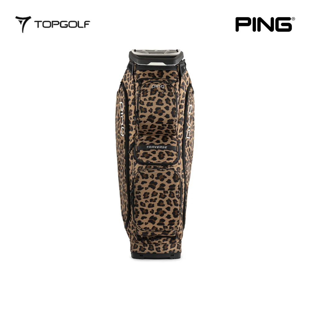 PING CADDIE BAG TRAVERSE 244 26 LEOPARD