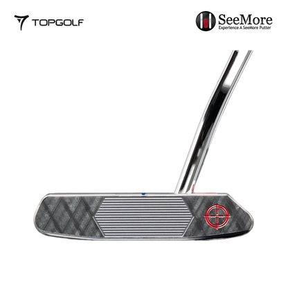 PUTTER SEEMORE M7 TOUR OFFSET PLATINUM CHROME SM75 BLACK 22 #34