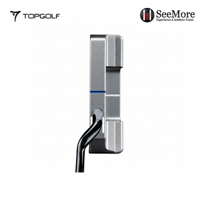 PUTTER SEEMORE M7 TOUR OFFSET PLATINUM CHROME SM75 BLACK 22 #34