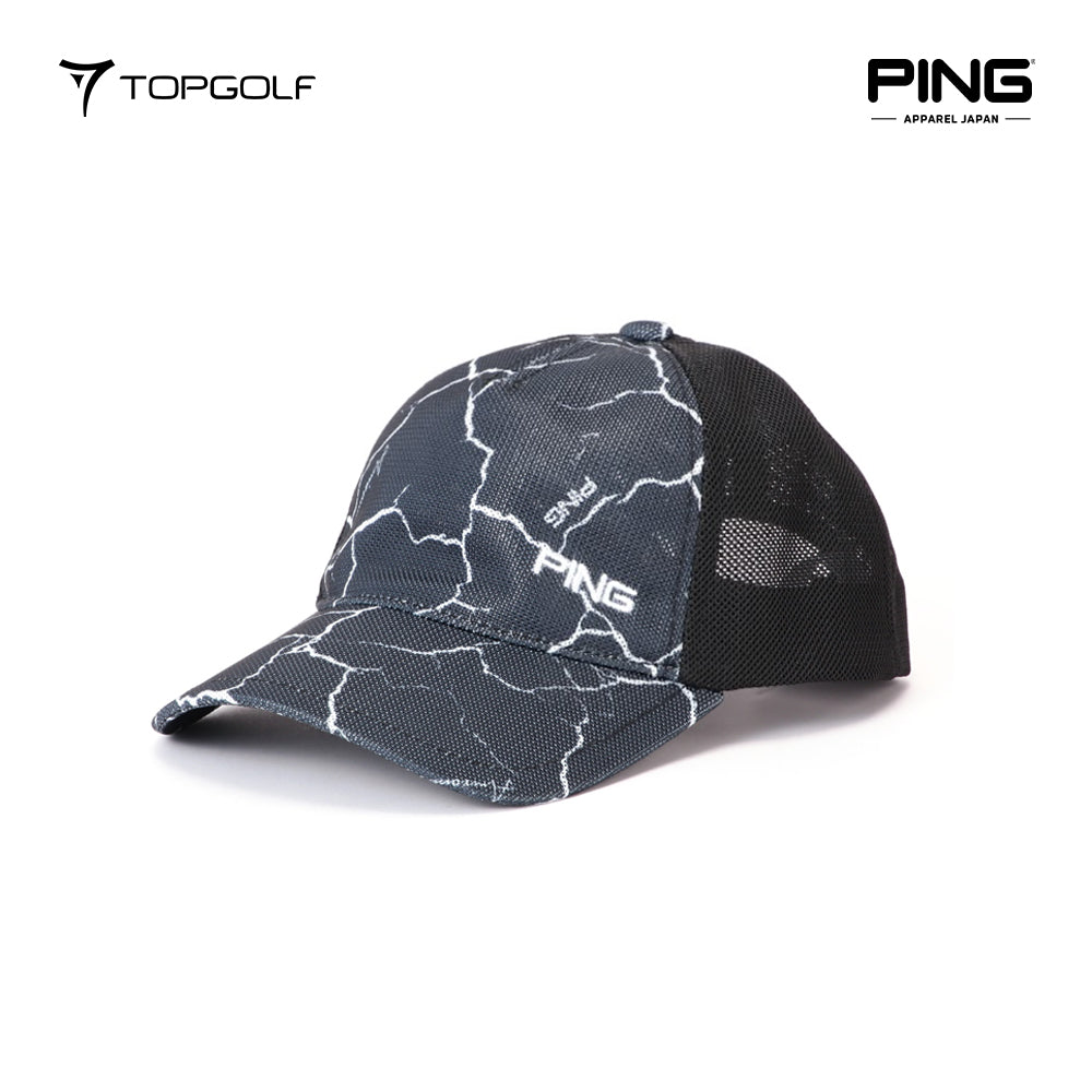 PING JAPAN Cap M 6215187381 – Topi Unisex Premium All-Over Print | Stylish & Sporty