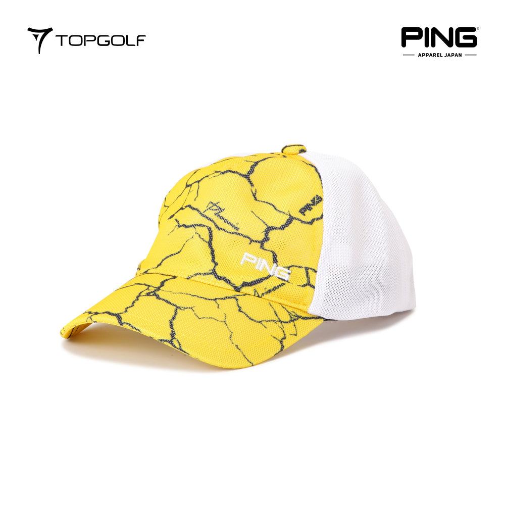 PING JAPAN Cap M 6215187381 – Topi Unisex Premium All-Over Print | Stylish & Sporty