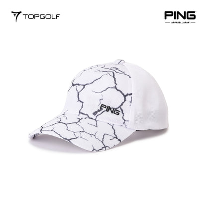 PING JAPAN Cap M 6215187381 – Topi Unisex Premium All-Over Print | Stylish & Sporty