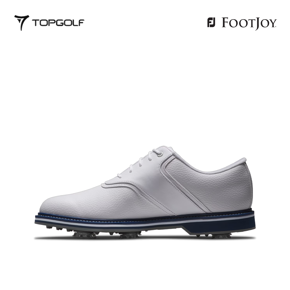 FOOTJOY SHOES 57026 XW MEN FJ ORIGINALS LACED WH/WH/NV
