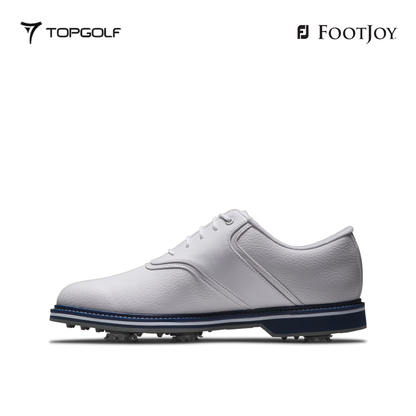 FOOTJOY SHOES 57026 XW MEN FJ ORIGINALS LACED WH/WH/NV