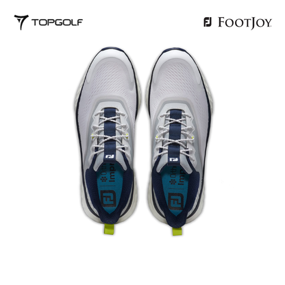 FOOTJOY SHOES MEN 56993 XW FJ QUANTUM TEXTILE LACED WH/GY/BL