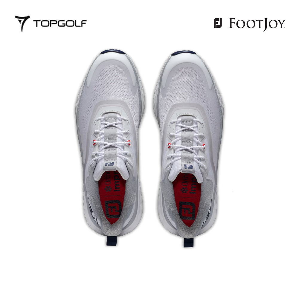 FOOTJOY SHOES M 56994 XW FJ QUANTUM TEXTILE LACED WH/WH/GY