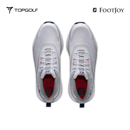 FOOTJOY SHOES M 56994 XW FJ QUANTUM TEXTILE LACED WH/WH/GY