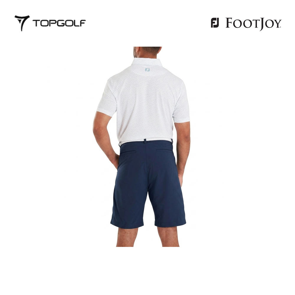 FOOTJOY POLO MEN 37479 FF BIRD PRT LSL NAVY/WHITE 25FW 26