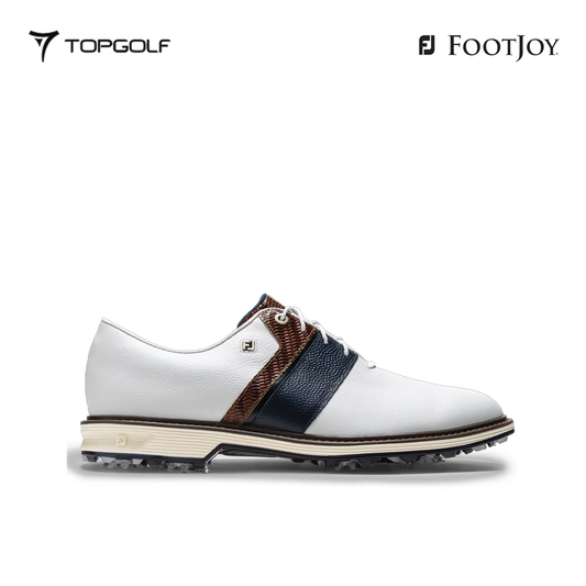 FOOTJOY SHOES MEN 54554 XW PREMIERE SERIES PACKARD - LX LACED WH/BR/NV