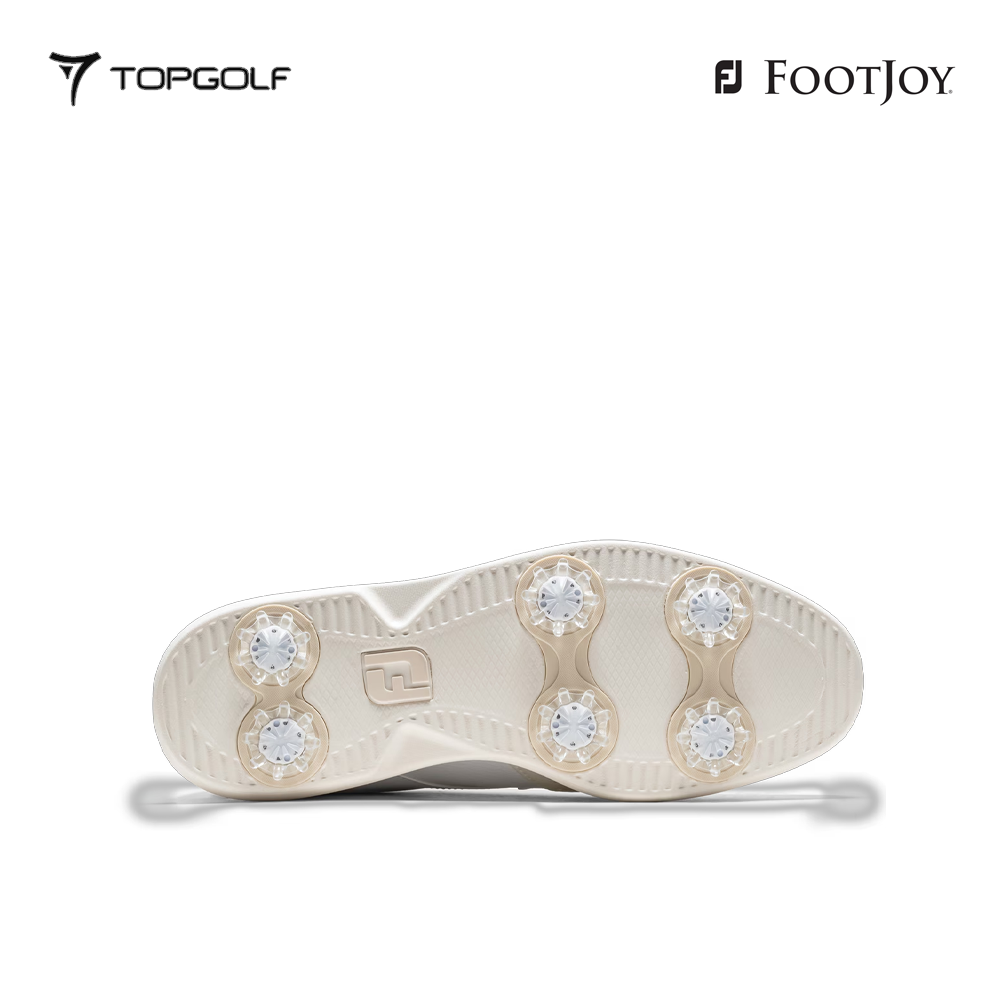 FOOTJOY SHOES WOMEN 97940 W FJ TRADITIONS LACED WH/WH/GD