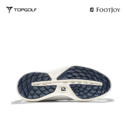 FOOTJOY SHOES M 57975 XW TRADITIONS LACED WH/NV/TL