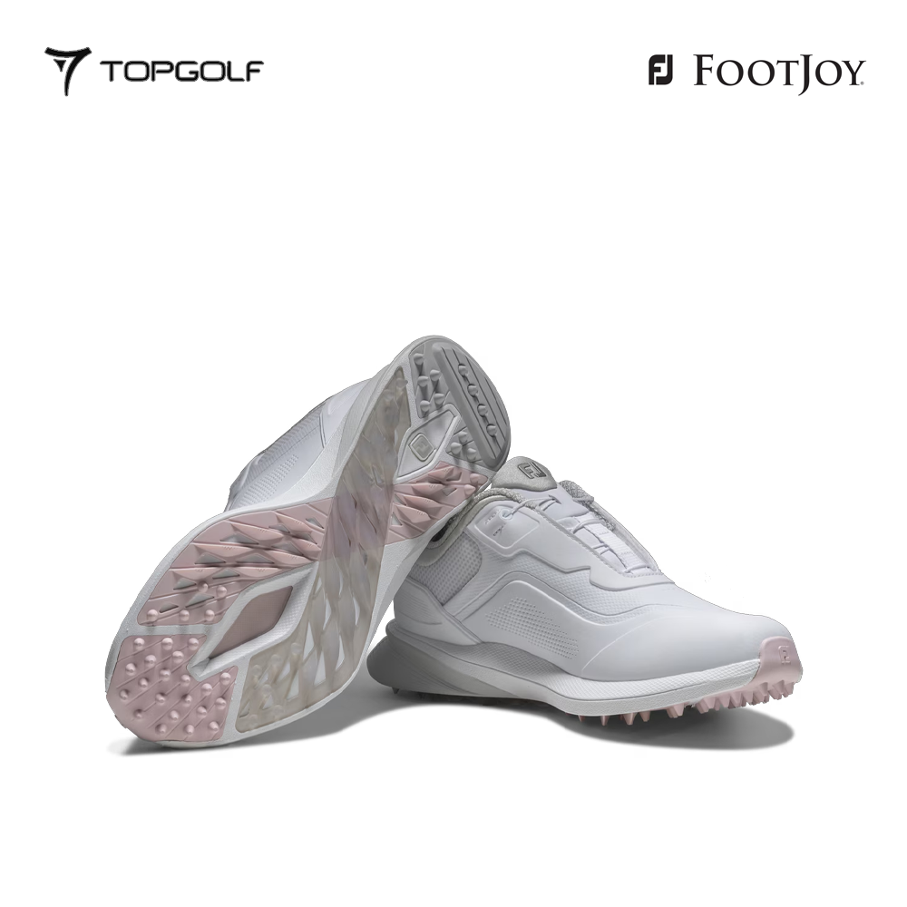 FOOTJOY SHOES WOMEN 98235 GS W PROSL BOA WHT/WHT/GRY S26