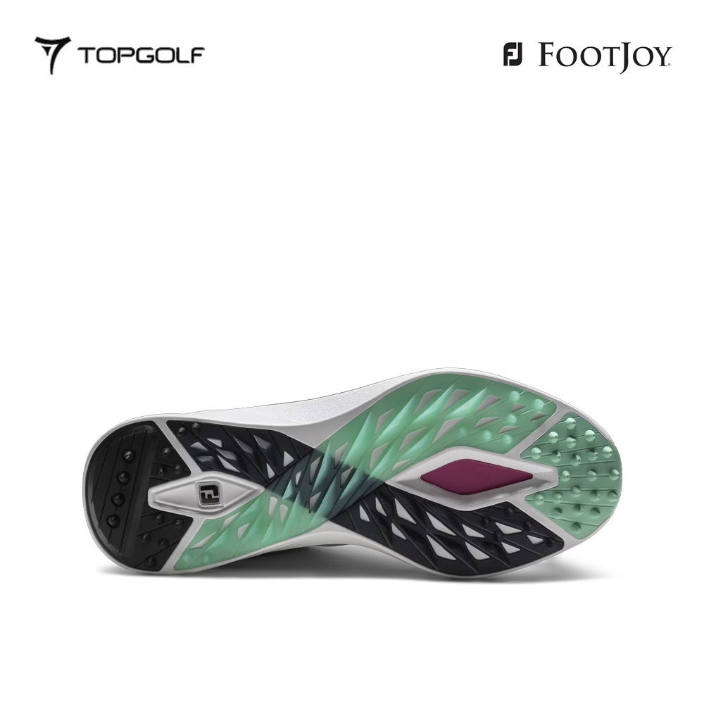 FOOTJOY SHOES MEN 56950 GS M PROSL WHT/BLK/TEL S26