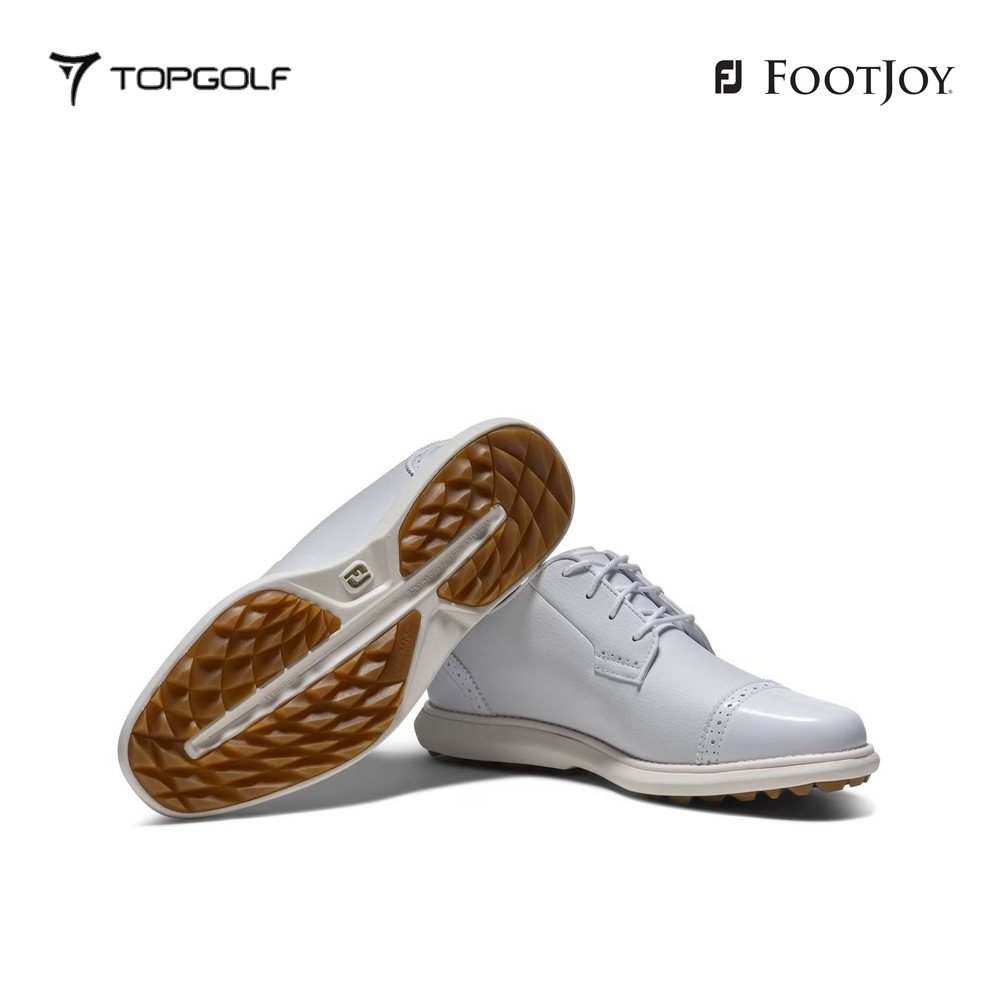 FOOTJOY SHOES 98237 W WOMEN'S FJ TRADITIONS LACED WH/WH/WH 26SS