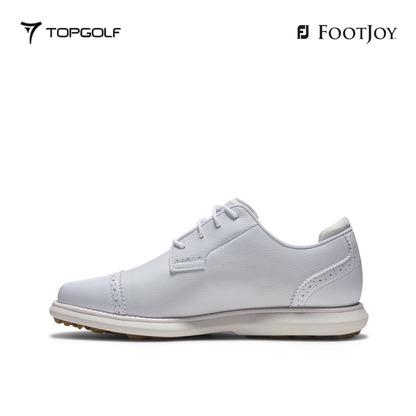 FOOTJOY SHOES 98237 W WOMEN'S FJ TRADITIONS LACED WH/WH/WH 26SS