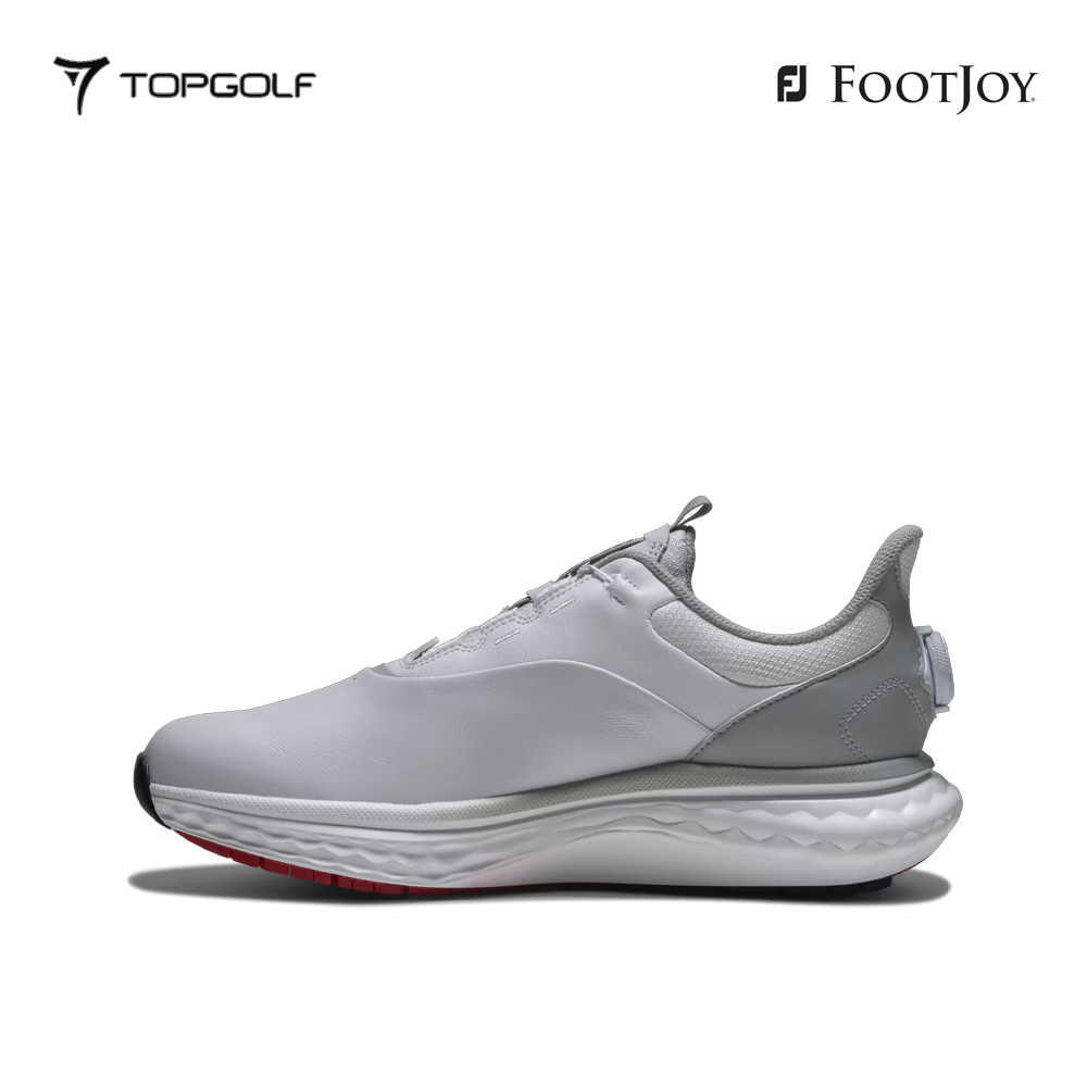 FOOTJOY SHOES 57052 XW MEN FJ QUANTUM BOA WH/WH/GY