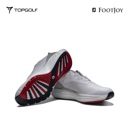 FOOTJOY SHOES 57052 XW MEN FJ QUANTUM BOA WH/WH/GY