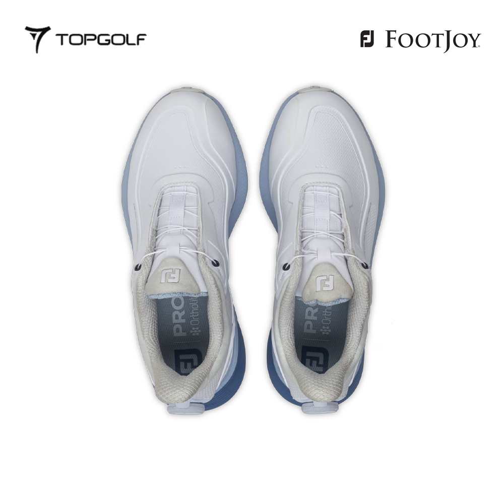 FOOTJOY SHOES WOMEN 98240 GS W PROSL BOA WHT/WHT/BLU S26