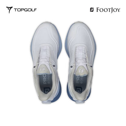 FOOTJOY SHOES WOMEN 98240 GS W PROSL BOA WHT/WHT/BLU S26