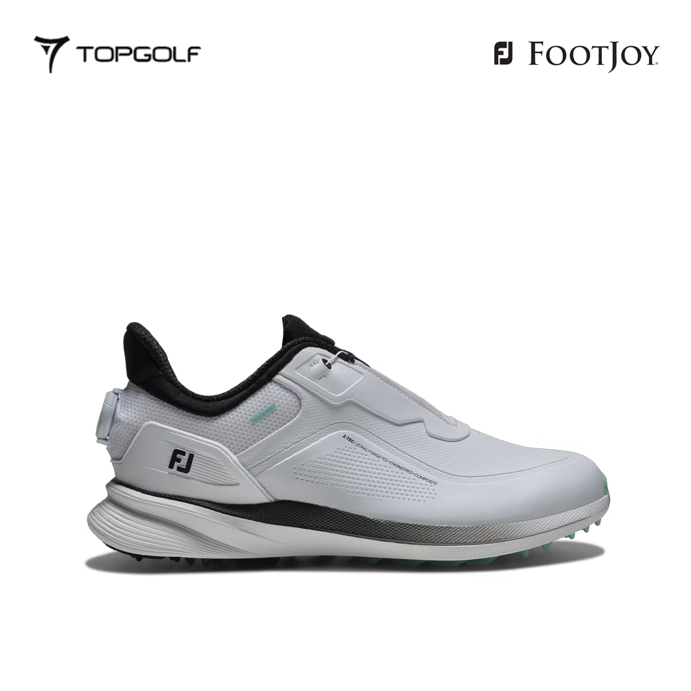 FOOTJOY SHOES MEN 56956 GS M PROSL BOA WHT/BLK/TEL S26