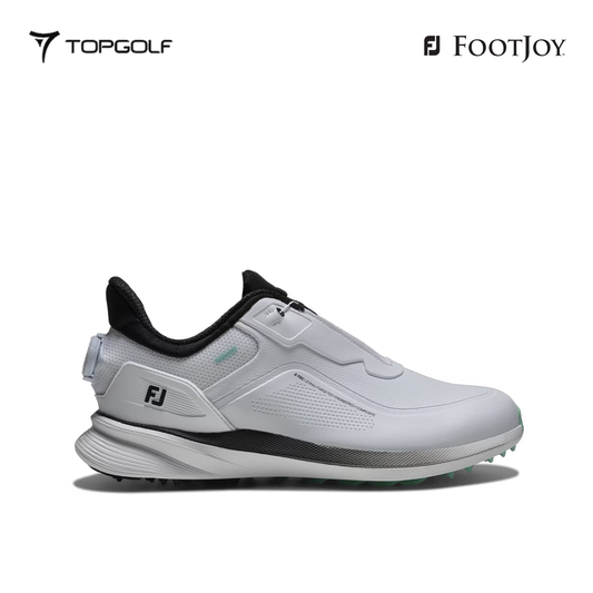 FOOTJOY SHOES MEN 56956 GS M PROSL BOA WHT/BLK/TEL S26