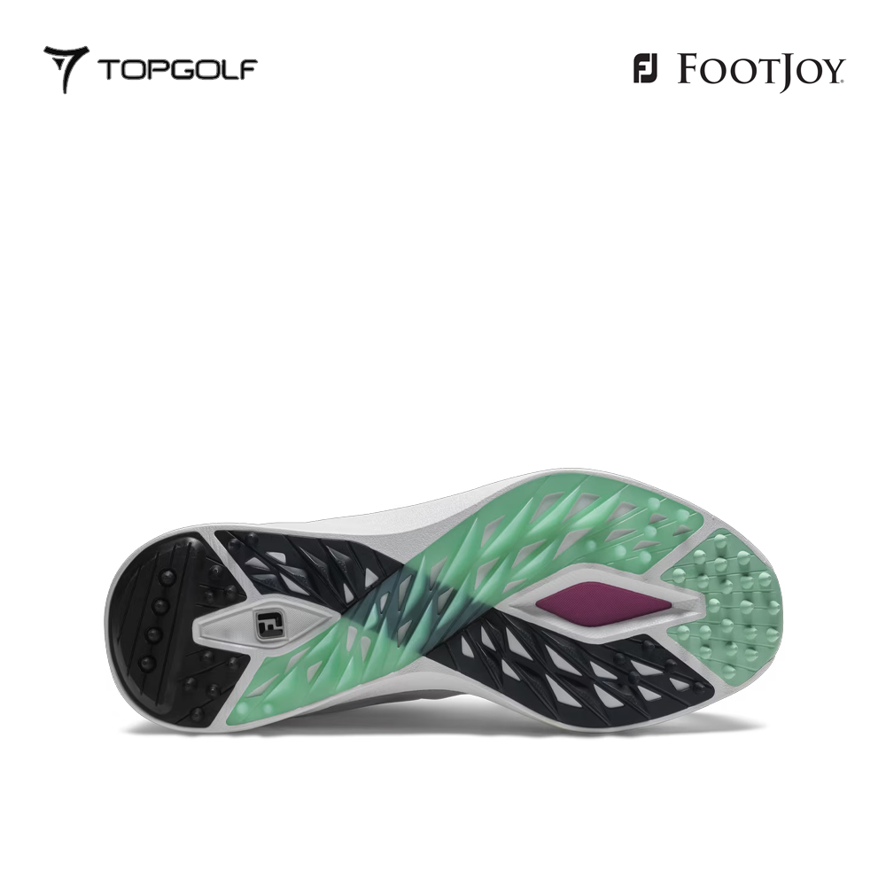 FOOTJOY SHOES MEN 56956 GS M PROSL BOA WHT/BLK/TEL S26