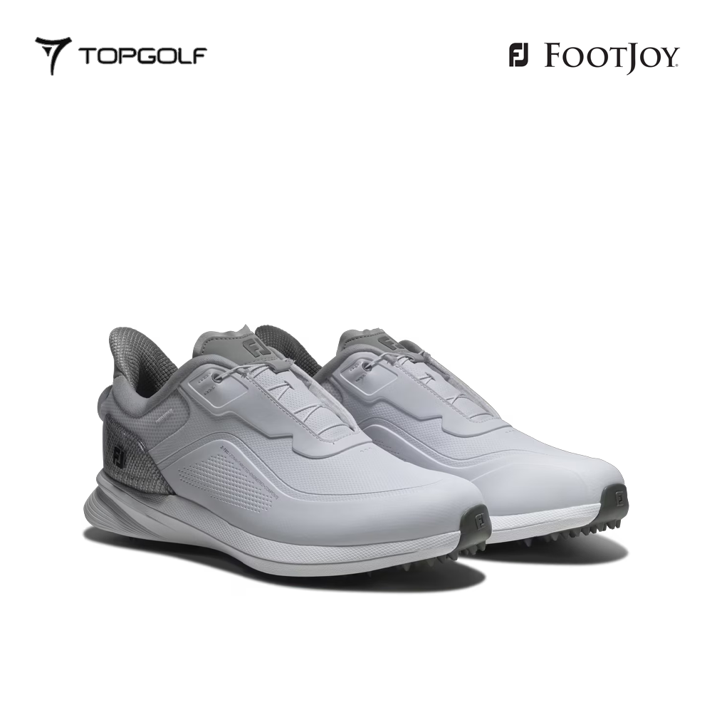 FOOTJOY SHOES MEN 56968 GS M PROSL CB BOA WHT/WHT/GR S26