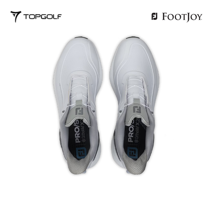 FOOTJOY SHOES MEN 56968 GS M PROSL CB BOA WHT/WHT/GR S26
