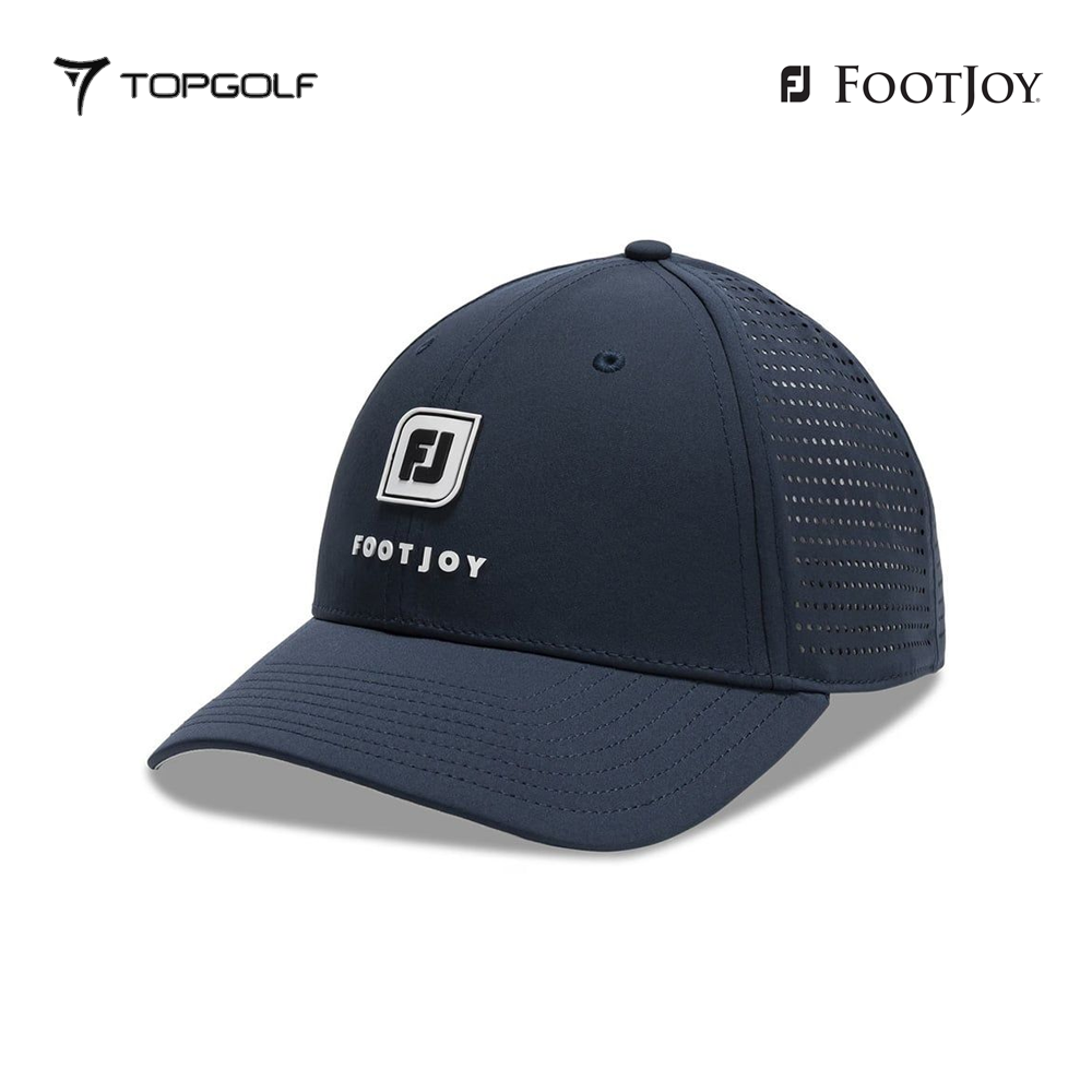 FOOTJOY HAT 45852 GS PERF TRUCKER NAVY S26 FR