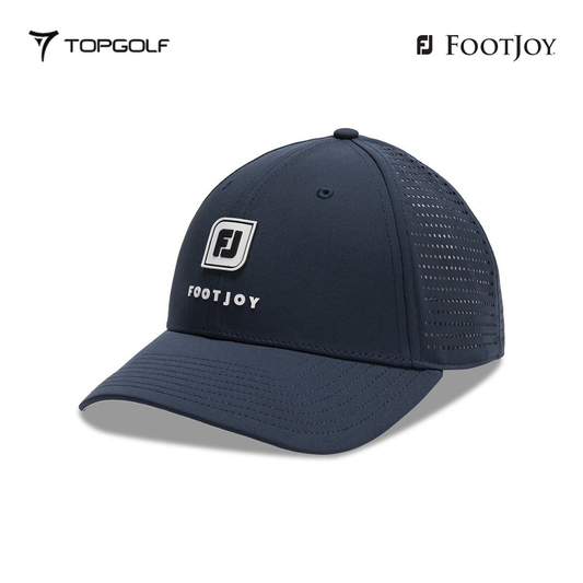 FOOTJOY HAT 45852 GS PERF TRUCKER NAVY S26 FR