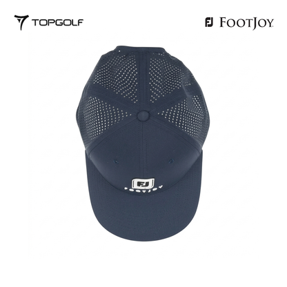 FOOTJOY HAT 45852 GS PERF TRUCKER NAVY S26 FR