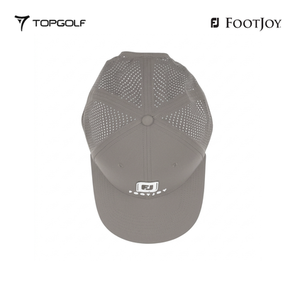 FOOTJOY HAT 45853 GS PERF TRUCKER GREY S26 FR