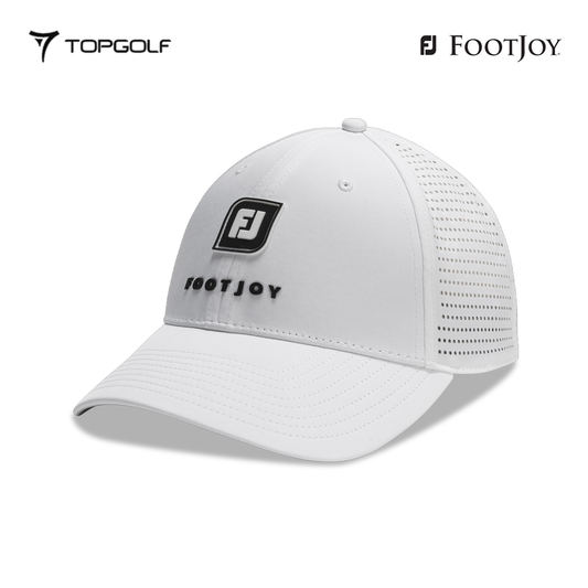FOOTJOY HAT 45854 GS PERF TRUCKER WHITE S26 FR
