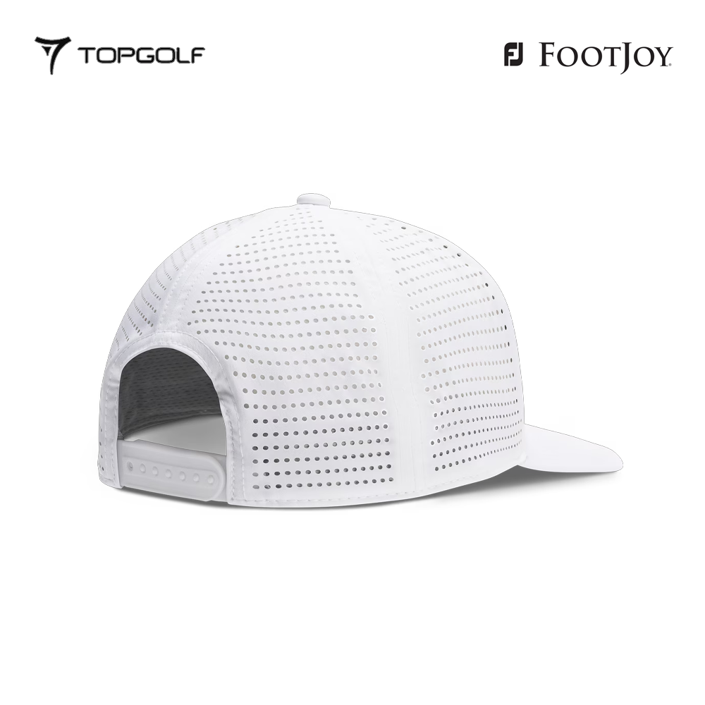 FOOTJOY HAT 45854 GS PERF TRUCKER WHITE S26 FR