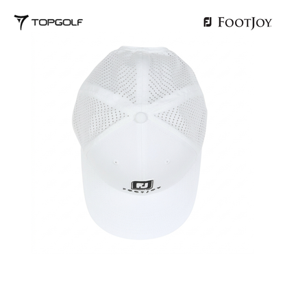 FOOTJOY HAT 45854 GS PERF TRUCKER WHITE S26 FR