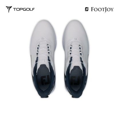FOOTJOY SHOES 55395 XW MEN FJ FUEL BOA WH/BL/BL