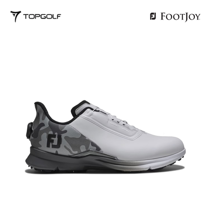 FOOTJOY SHOES 55396 XW M FJ FUEL BOA WH/GY/BK